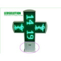 Outdoor Waterproof P16 LED Pharmacy Cross Display with CE